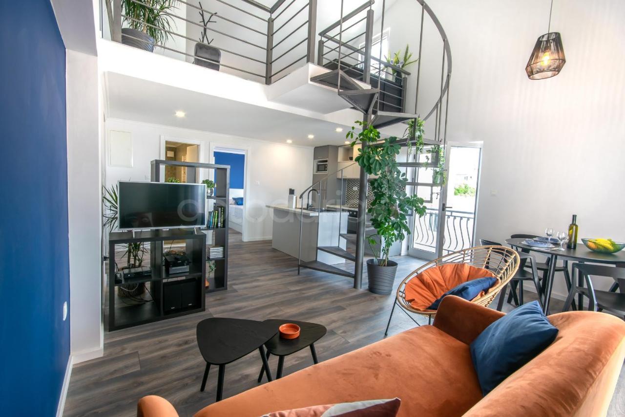 Rooftop Penthouse - Private Hottub & Duplex Whirlpool Makarska Exterior foto