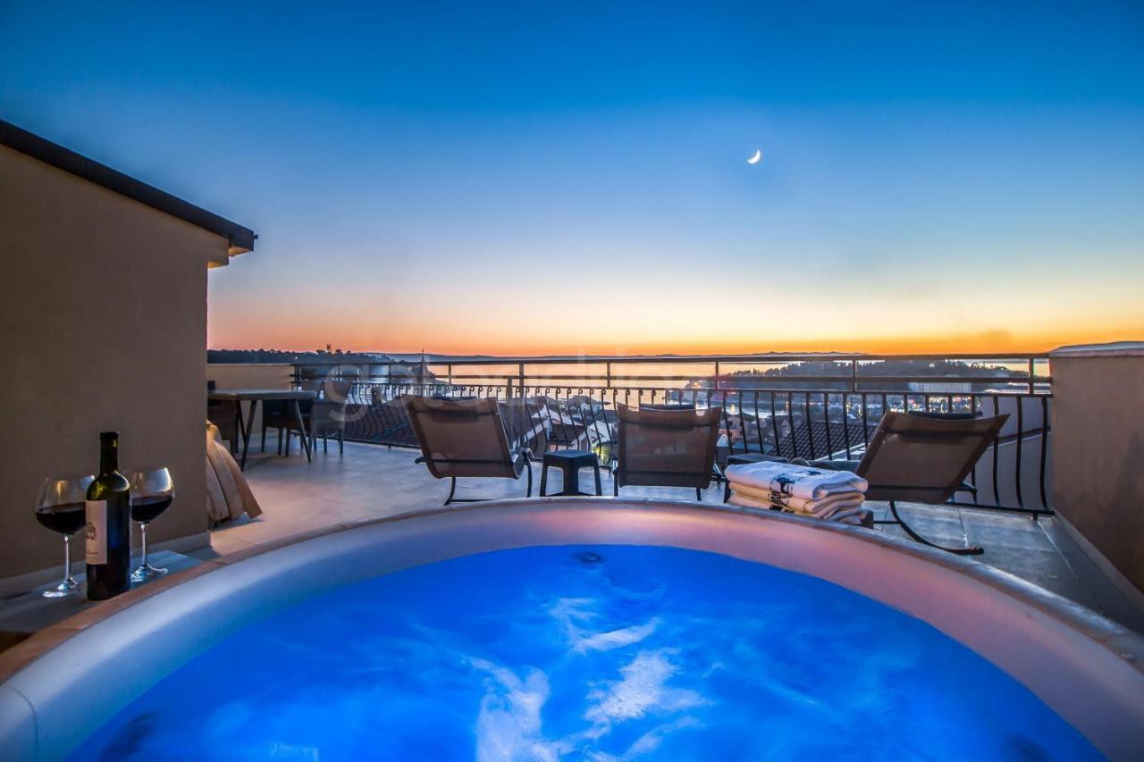 Rooftop Penthouse - Private Hottub & Duplex Whirlpool Makarska Exterior foto