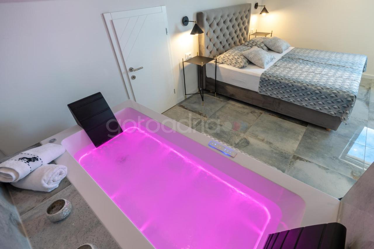 Rooftop Penthouse - Private Hottub & Duplex Whirlpool Makarska Exterior foto